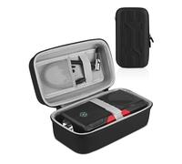 stukcaze Tire Inflator Case for Airmoto/Skight/LOLSSA/Teffim/Hafuloky/Frarome/ILTIDE, Portable Carrying Air Compressor Case Compatible 120/150 / 180 PSI, Car Air Pump Storage Holder Box (black)