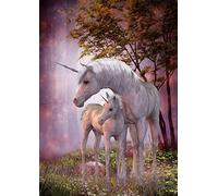 Stukk Magical Unicorn Forest Mural Fantasy Poster - A1 (594 x 841mm)