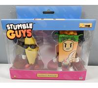 STUMBLE GUYS - 4.5" ACTION FIGURES 2PK - BANANA GUY & CEREAL KILLER TOYS