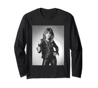 Stumblin in Singer Suzi Quatro by Allan Ballard Long Sleeve T-Shirt