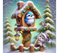 Stump Birds Nest 1000 Piece Jigsaw Puzzles for Adults and Kids, Impossible Puzzle, Jigsaws 1000 pieces for adults Gifts, Difficult jigsaw puzzles for The Whole Family