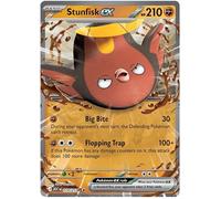 Stunfisk ex 114/217 Double Rare Pokemon Card | Mega Evolution Ascended Heroes | ME03 | Titan Authenticated