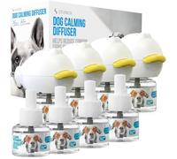STUNICK CB1 Dog Calming Diffuser, Calming Pheromones, 60 Day Supply, 4 Diffuser and 8 Refills, Helps Reduce Stress, Separation, Pee Accidents, Barking, & Destructive Behaviors