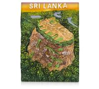 Stunning 3D Fridge Magnet Featuring Tiger’s Nest Monastery, Paro Taktsang, the Iconic Cliffside Temple of Bhutan (Sri Lanka)