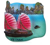 Stunning 3D Fridge Magnet Featuring Tiger’s Nest Monastery, Paro Taktsang, the Iconic Cliffside Temple of Bhutan (Ha Long Bay)