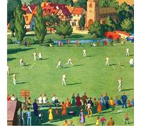 Stunning Artistic Male Blank Greeting Card From the Classics Range - Cricket on the Village Green - Greeting Card For Him - Suitable For Birthdays, Anniversaries and Other Occasions