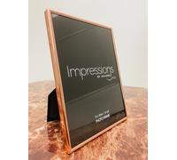 STUNNING Copper Plated Elegant Photo Frame With Blushing Border 6x8