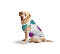 Stunning digital art Large Dog Vest Pure Cotton Breathable | Anti-Shedding Tank Top for Golden Retriever, Labrador, Husky | Comfortable Sleeveless Shirt for Large Breed Dogs, Outdoor Walking 5X-Large