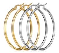 Stunning Exaggerated Circle Large Hoop Earrings Women Fashion Jewelry for Girls Friends Family