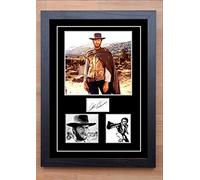 Stunning Framed Clint Eastwood Autographed/Signed Print