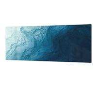 Stunning glass wall art - Wide format kitchen backsplash BBS19: Rusted textures Series
