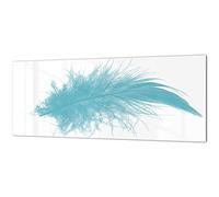 Stunning glass wall art - Wide format kitchen backsplash Various Series BBS08: