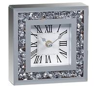 Stunning Karina Bailey Loose Diamond Mantle Clock Hang it Anywhere Around The House For a Useful Decorative Addition.