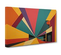 Stunning Modern Abstract Art Canvas Print | Gallery Wrapped 30mm Frame Wall Art | 30x20 inches | Ready to Hang | Abstract Picture | Living Room Bedroom Lounge Office