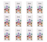 Stunning Multicolor Chakra Earrings - 6cm x 1cm (1 Pair) - Unique Spiritual Jewelry- Gemstone Drop Earrings - Ideal for Any Event