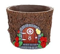 Stunning Multicolor Secret Fairy Planter - 20cm X 20cm X 15cm (1 Pc.) - Enchanting Design - Perfect For Home Or Office Decor