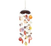 Stunning Multicolor Shell Mobile Decoration - 55cm x 12cm (1 Pc.) - Elegant Coastal Vibes - Premium Quality, Eye-Catching Design - Perfect for Nautical Ambiance