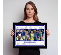 Stunning Quality Chelsea F.C. Legends Signed/Autographed Print (A3 Print Only)