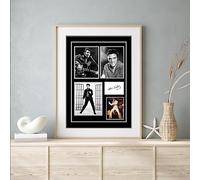 Stunning Quality Elvis Presley Signed/Autographed Print (A3 Print 42cm x 29.7cm)