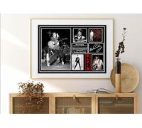 Stunning Quality Elvis Presley Tribute Signed/Autographed Print. (A3 PRINT ONLY 42CM X 29.7CM)