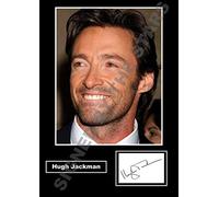 STUNNING QUALITY HUGH JACKMAN SIGNED/AUTOGRAPHED PHOTO PRINT.