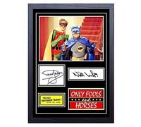 Stunning Quality Only Fools & Horses Signed/Autographed Print (A4 Framed 34cm x 24cm)