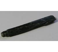 Stunning Rare Natural Specimen Blue/Green Vivianite 5.1 x 0.6 cm 2.68 GMS #6