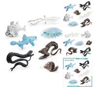 Stunning Wide Realistic Mouthed Fish Model With Big Eye Squid And Fish Dragon