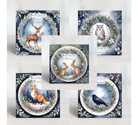 Stunning Winter Solstice Cards to celebrate the pagan and wicca festival. These works of art are perfect for sharing the spirit of these sacred times with loved ones or as an addition to your altar.