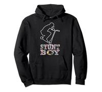 Stunt Boy for stunt scooters and scooters boys Pullover Hoodie