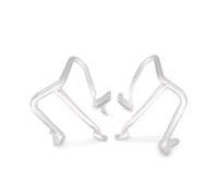 Stunt Cage Bumper Frame Protector For BMW For R1250RT 2018 2019 2020 2021 2022 2023 2024 Motorcycle Highway Engine Guard Side Saddlebag Crash Bars Bumper Protector(Silver Front)