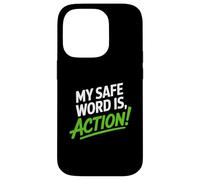 Stunt Performer My Safe Word Is Action Stunt Crew Case for iPhone 14 Pro