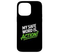 Stunt Performer My Safe Word Is Action Stunt Crew Case for iPhone 14 Pro Max