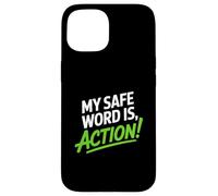 Stunt Performer My Safe Word Is Action Stunt Crew Case for iPhone 15