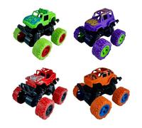 Stunt Pull Back Car For Boys,Cool Friction Powered Push And Go Car | 360 Degree Rotation Pull Back Shockproof Stunt Toy For Kids Boys