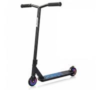 Stunt Scooter for Kids Ages 8-12, Freestyle Scooter with 360° Spin Y Bar, ABEC-9 Bearings, PU Wheels & Aluminium Deck, Kids Stunt Scooter for Boys Girls Teens (Black)
