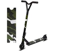 Stunt Scooter Pro Spin Street Scooter, Trick Jump Push Kick Scooter for Age 8+, ABEC-9 Bearings Trick Edition (black)