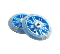 Stunt Scooter Replacement Wheels Plegables Light Scooter Wheels 110mm Diameter With ABEC 7 Bearings For Stunt Push Scooters Replacement And Bicycle Use(Blue)