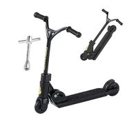 Stunt Scooter - Roller Skating with Fingers, Tiny Scooter, Folding Skateboard Simulation Christmas Toy with Removable Wheels Training Interactive Novelty for