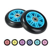 Stunt Scooter Wheels - 100mm (Cyan, 2 Wheels)