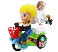 Stunt Spin Dance Tricycle Cool Lights Musical Game 360 Degree Rotating