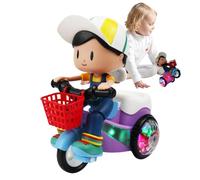 Stunt Spin Dance Tricycle Cool Lights Musical Game 360 Degree Rotating