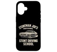 Stuntman Joe’s Professional Stunt Driving School Test Pass Case for iPhone 16