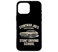 Stuntman Joe’s Professional Stunt Driving School Test Pass Case for iPhone 16 Pro Max
