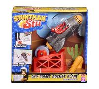 Stuntman Stu Sky Comet Rocket Plane Stomp and launch toy plane Create fun stunts at home Toys