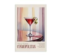 Stupell Industries 'Cosmopolitan on Reflective Table', Canvas Art, 20 x 30 Inches, Easy to Hang and Sturdy, Made in USA, by Andreas Magnusson