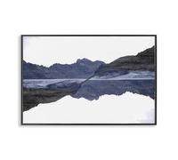 Stupell Industries Ice Road Trip Mountains Black Framed Giclee Art design by Robin Vandenabeele, 20 x 30