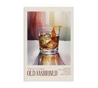Stupell Industries 'Old Fashioned on Surface', Canvas Art, 24 x 36 Inches, Easy to Hang and Sturdy, Made in USA, by Andreas Magnusson