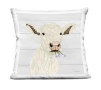Stupell Industries Opal Baby Cow Portrait Decorative Printed Throw Pillow, design by Ashley Justice
