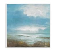Stupell Industries Seawall Faded Abstraction Wall Plaque Art design by Caroline Gold, 12 x 12